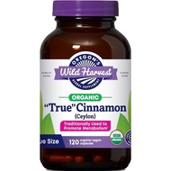 Oregon's Wild Harvest Organic True Cinnamon Ceylon 120 Count Vegan Capsules