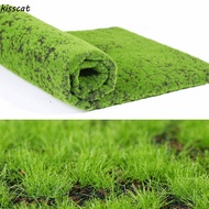 KISSCAT Fake Moss Grass Turf, Durable 50*50cm Artificial Moss Carpet, Artificial Plants Green DIY Li