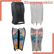 [Sharprepublic] Golf Bag Rain Cover Golf Bag Hood Rainproof Adjustable Clear Waterproof Raincoat Protective