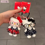 Cute Glasses Hllo Kitty Key Chain - Gift for Girls