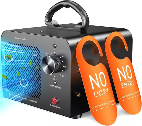 Commercial Ozone Generator 48,000mg/h Air Purifier for Odor Removal in Car, Home, Industrial Spaces 