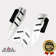 Board Rest Side Guard Black Diamond Old/New Xmax Bordes Cnc Aluminum Motorcycle Accessories