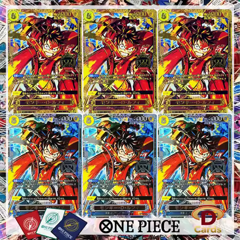 One Piece OPCG Card Monkey.D.Luffy Championship World OP07-109-OP05-119 Promotion Card Foil Anime Co