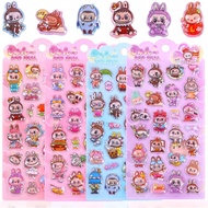 3D Puffy Stickers Set (4 Sheets) | Cute Raised Stickers | Kawaii Reward Stickers for Planner, Diary 