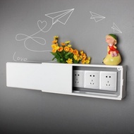 Wire Storage Box Junction Board Socket Cover Blocking Wall Strip Protection Wall-Mounted Decoration Protective Door