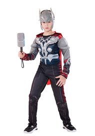 Decorseason Muscle Thor Costume for Kids/Adults Marvel Superhero Suit Boys Man (Thor Hammer SEPERATE