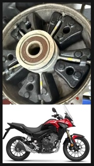 ยางกันกระชากล้อหลัง Honda CB500XCBR650f/rREBEL ปี 13-24 (1ชุดมี 5ชิ้น)