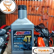Amsoil 4T 10w40 946ml oil, Amsoil 4T motorbike oil imported from the US