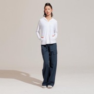 ULTRACOOL-涼感防曬連帽外套-亮白