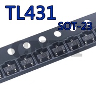 20~100PCS TL431 CJ431 431 SOT-23 Patch Crystal Triode Voltage Regulator Tube
