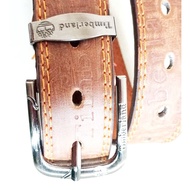 Timberland® Squared Buckle Belt 053 (Light Brown)