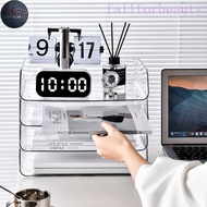 SC A4 File Storage Tray, Desktop Organizer File Organizer Stackable File Rack, Simple Papers Rack Bo