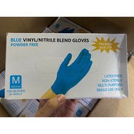OREX/BLUE Vinyl Nitrile Blend Examination Gloves