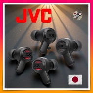 JVC Wireless Earbuds HA-XC62T - Bluetooth 5.3, Deep Bass, Waterproof, Shockproof, 24H Playback, Ligh