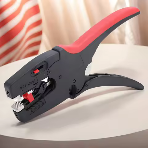 2 IN 1 Automatic Wire Stripper 0.03-10mm2 Electrician Wire Tool Cable Wire Stripper Cutter Multifunc