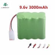 9.6v 3000mah NiMH Battery For Rc toys Car Trucks Tanks Train Robot Boat Gun Tamiya-2P/3P plug Ni-MH 