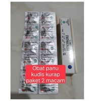 COD Paket Salep+Tablet Obat Gatal Selangkangan - Kurap - Kadas - Eksim - Kutu Air  Panu Paling Ampuh