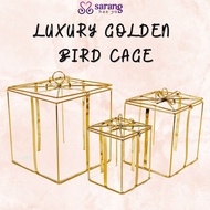 Dulang Hantaran Kahwin Nikah Tunang Iron Bird Cage Hiasan Lilin DIY Lilin Deko Sangkar Burung Tempat