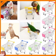 _Mini Lovely Cart Trolley Small Pet Bird Parrot Rabbit Hamster Cage Playing Toy