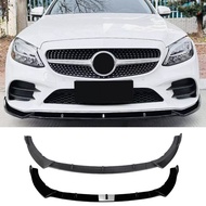 Mercedes Benz C Class W205 C205 2019-2021 AMG Front Bumper Lip W205 accessories