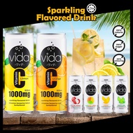Vida Vitamin C 1000MG Sparking Drink 325ml Lemon/Orange/Salty Lychee/Citrus