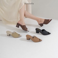 Benzafa - Sakura Sandal Heels 5 cm Heel HeightWanita, Simple Design, Available in Sizes 36 to 42