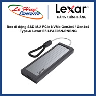 Portable SSD M.2 PCIe NVMe Gen3x4 / Gen4x4 Type-C Lexar E6 LPAE06N-RNBNG