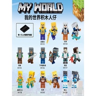 minecraft lego minecraft Minecraft Minifigures Compatible Lego Building Blocks Villagers Steve Neptu