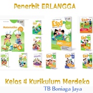 Buku Pelajaran SD Kelas 4 Kurikulum Merdeka Penerbit Erlangga, ESPS