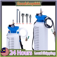 【COD】5L / 8L + 5Pcs Joint Pneumatic Gear Box Gearbox Transmission Oil Changer Pump Lubricator Oil Fi