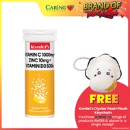 KORDEL'S  VIT C 1000MG+ZINC 10MG+ VIT D3 500IU EFFERVESCENT 10S