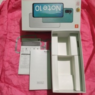 Dus Hp Bekas Box Xiaomi Redmi Note 10 Original Bawaan