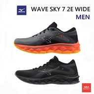 MIZUNO WAVE SKY 7 2E WIDE MEN รองเท้า มิตซูโน่ รองรับการวิ่ง และออกกำลังกาย