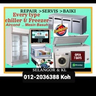 Repair Baiki Peti sejuk ais Mesin basuh / Aircond  / Chiller Fridge Refrigerator Washing machine Wir