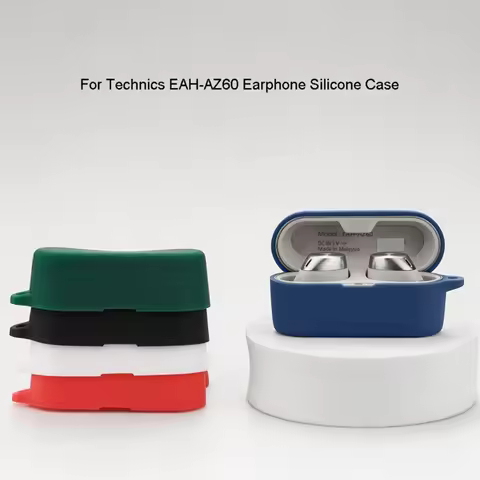 For Technics EAH-AZ60 Earphone Cover Shockproof Anti-scratch Protective Sleeve Washable Housing Dust