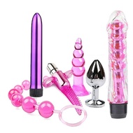 6Pcs/Set Safe Silicone Butt Plug Dildo Masturbation Anal Plug Vaginal Plug Sex Toys For Woman Men Anal Dilator Toys for