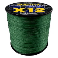 GHOTDA Sea Fishing Strong PE X12 Braided Fishing Line 300M 500M 1000M 12 Strands 25lb~120LB Original