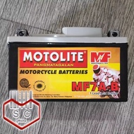 ┋Motolite MF7A-B Maintenance Free Motorcycle Battery YTX7A-BS MF7A MF7 YTX7A BS Battery