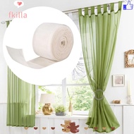 FKILLA Curtain Heading Tape, Curtain Edge Curtains Rod Pocket Window Curtain Belt, Home Window Decor