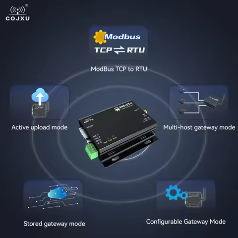 LoRa Indusrtail Wireless Digital Radio RS485 RS232 COJXU E90-DTU(433L33)-V8 Modbus TCP to RTU 12KM A