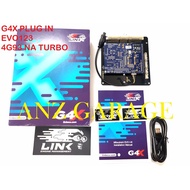 G4X LINK ECU Engine Management Plug In PNP Evo123 4g93 4 Bar