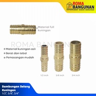 Double connector brass Hose Fitting brass Hose connection/