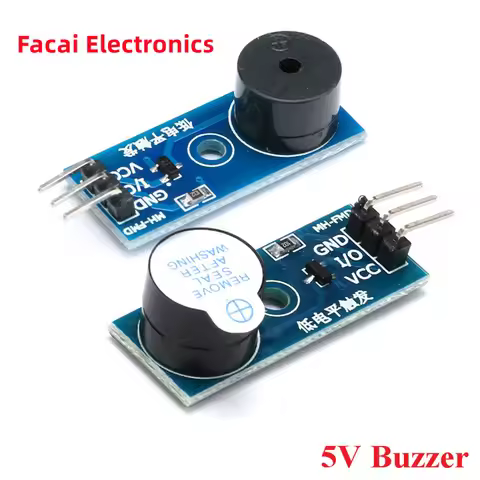 5V Active Passive Speaker Buzzer Sound Module Low Level Trigger For Arduino Electronic DIY Kit