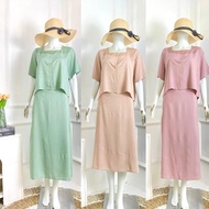 CROP SKIRT SET / SKIRT SET RAYON SET