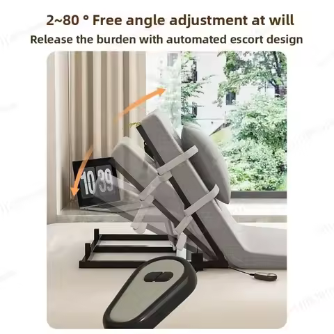 Electric Adjustable Hospital Bed, Electric Control Nursing Bed, Home Patient Care Bed, Height Lift R