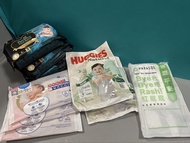 21塊尿片 初生到S 碼  Pampers 黑金