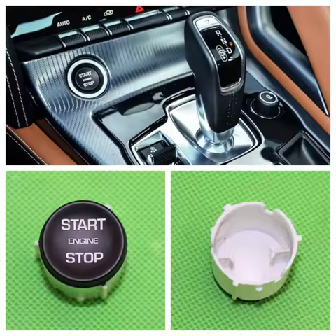 Suitable For Jaguar FTYPE Ignition One Key Start Switch Button Cover Knob Automobiles Parts Accessor