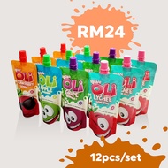 12 pcs minuman miwa oli / minuman jelly /minuman prebiotik