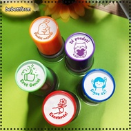LIKE 5Pcs Spanish Seal, Set Award Cute Animals Teacher Seal Stamp, Portable Encourage Students Prais