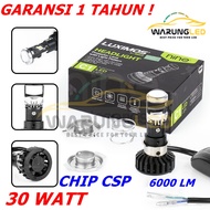 H6 H4 MOTORCYCLE CAR HEADLIGHT nine luximos C1 - H6 CHIP 30 WATT 6000 LUMENS WHITE